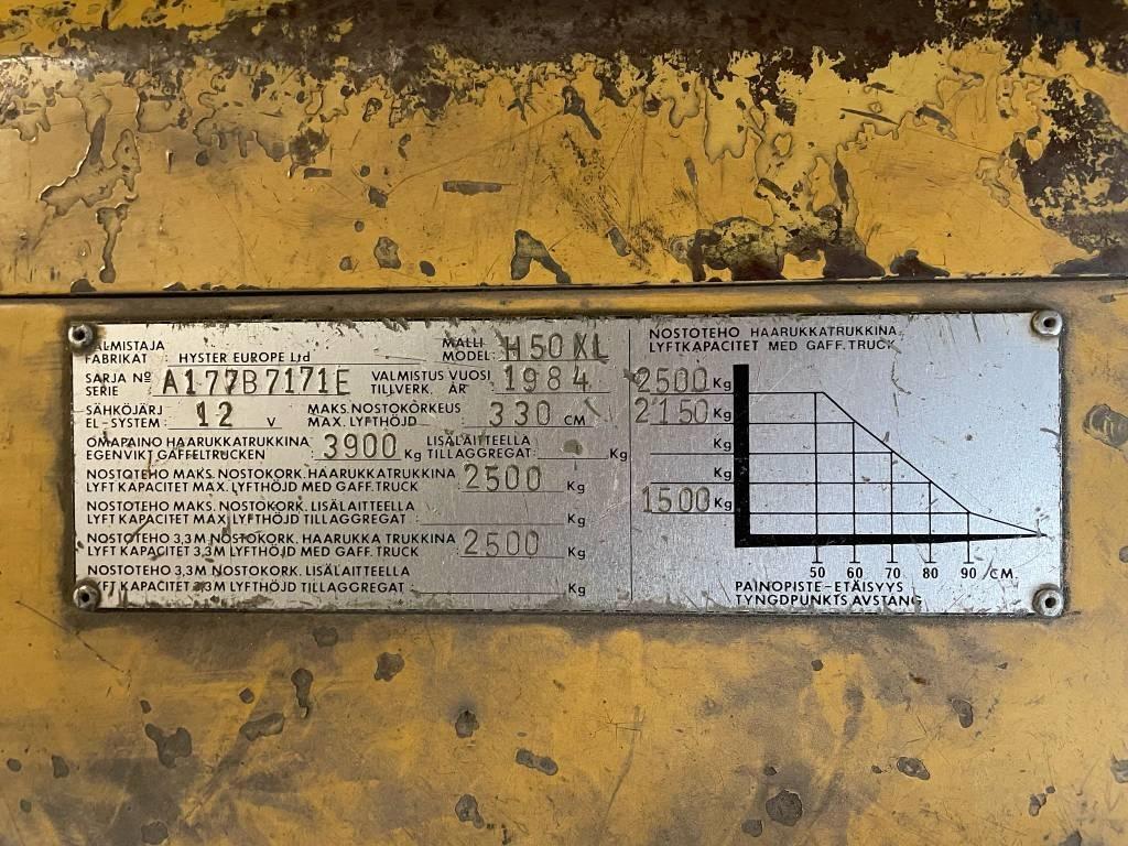 Hyster H 50 XL Nestekaasutrukit