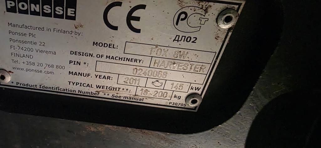 Ponsse Fox Harvesterit