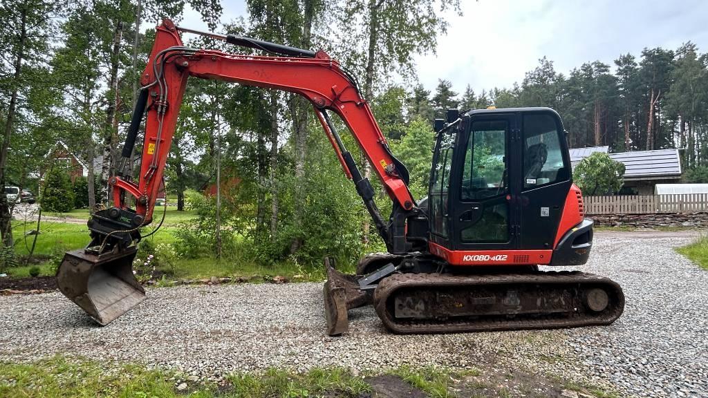 Kubota KX 080-4 CX Midikaivukoneet 7t - 12t