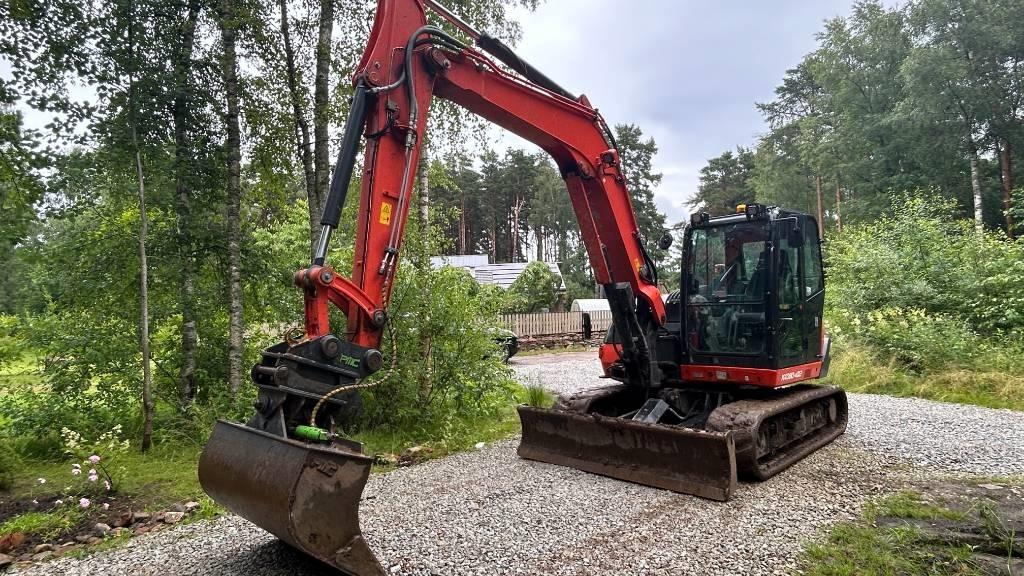 Kubota KX 080-4 CX Midikaivukoneet 7t - 12t