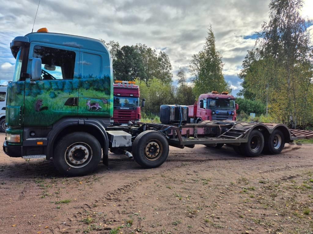 Scania R 124 Metsäkoneritilät