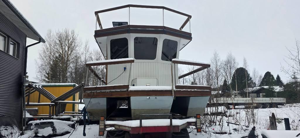  Saunalautta Ajettava lautta Veneet, proomut ja ponttoonit