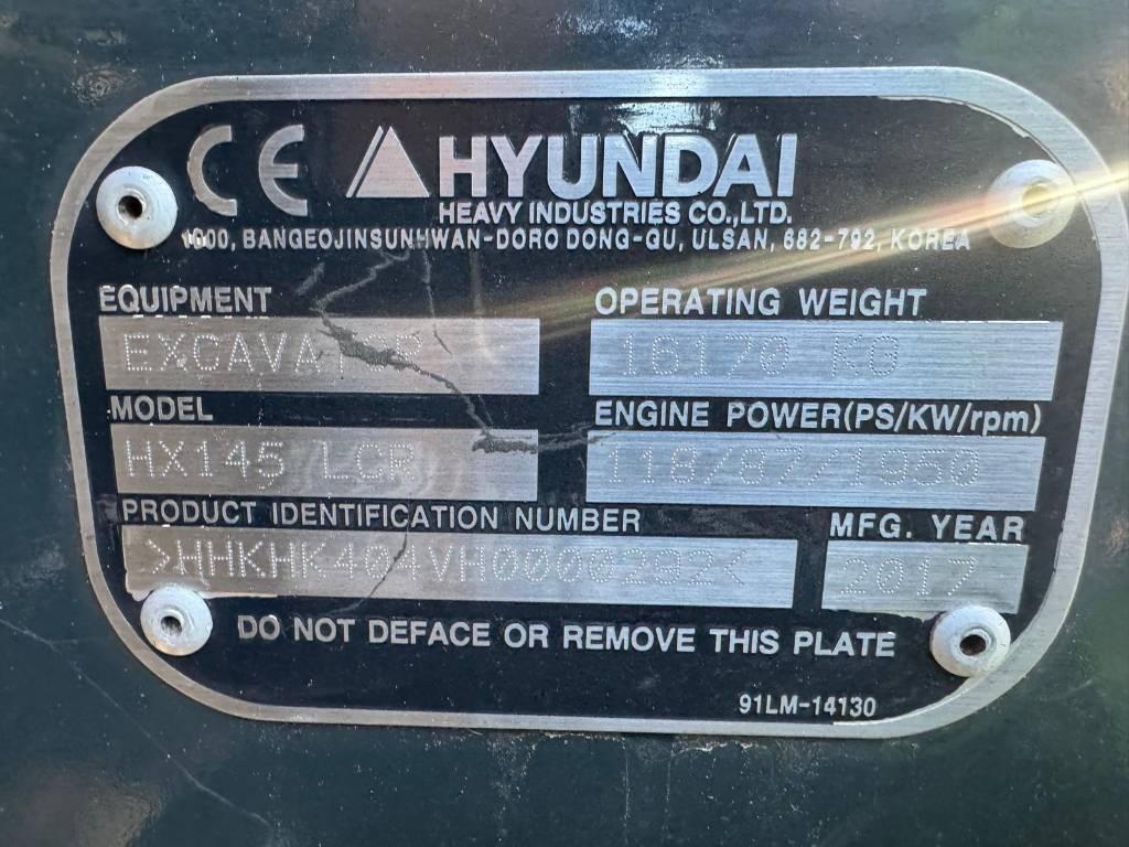 Hyundai HX 145 LCR Telakaivukoneet