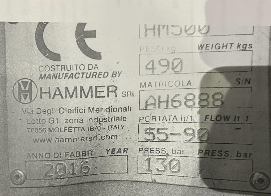 Hammer HM 500 Iskuvasarat