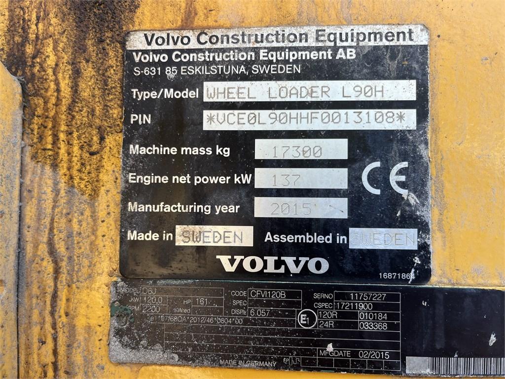 Volvo L 90 H Pyöräkuormaajat