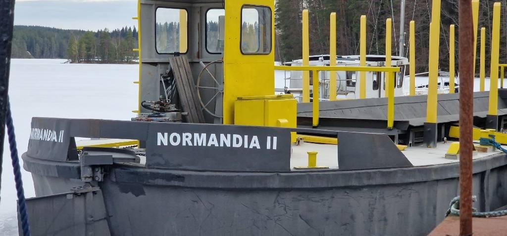  Normandia Pohjaluukku proomut Veneet, proomut ja ponttoonit