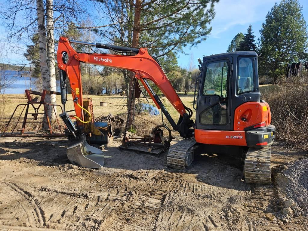 Kubota 163-5 Minikaivukoneet < 7t