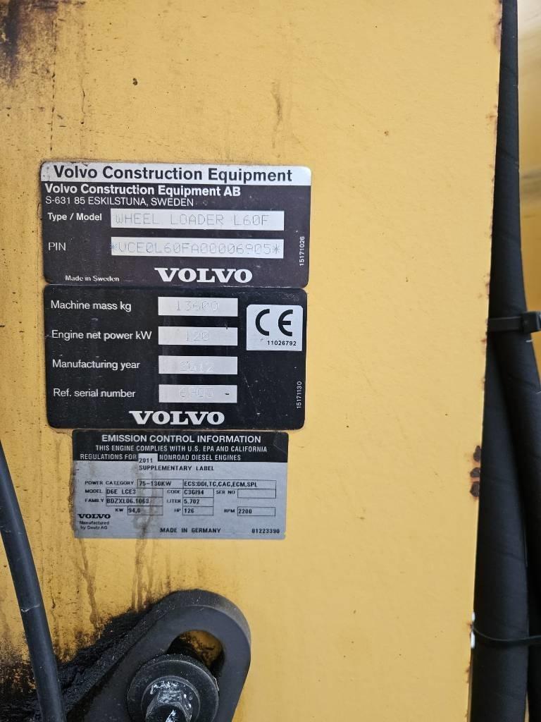 Volvo L 60 F Pyöräkuormaajat