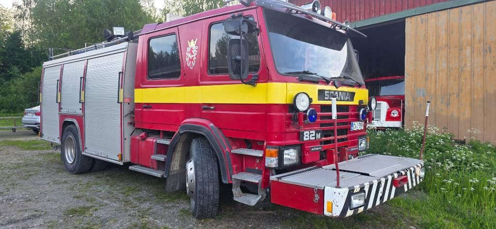 Scania P 82 M Huoltoauto Paloautot