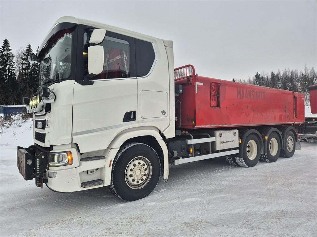 Scania R 580 Sora- ja kippiautot