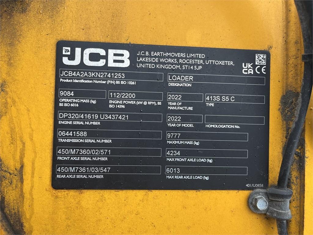 JCB 413 Pyöräkuormaajat