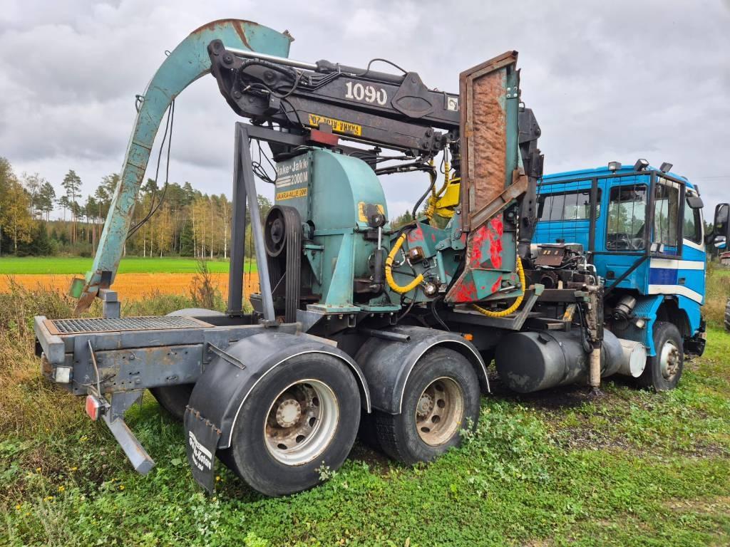  Hake Jakke-chipper: Volvo FH 6x2 2000ME Haketuskoneet