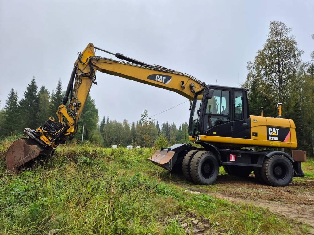 CAT M 316 D Pyöräkaivukoneet