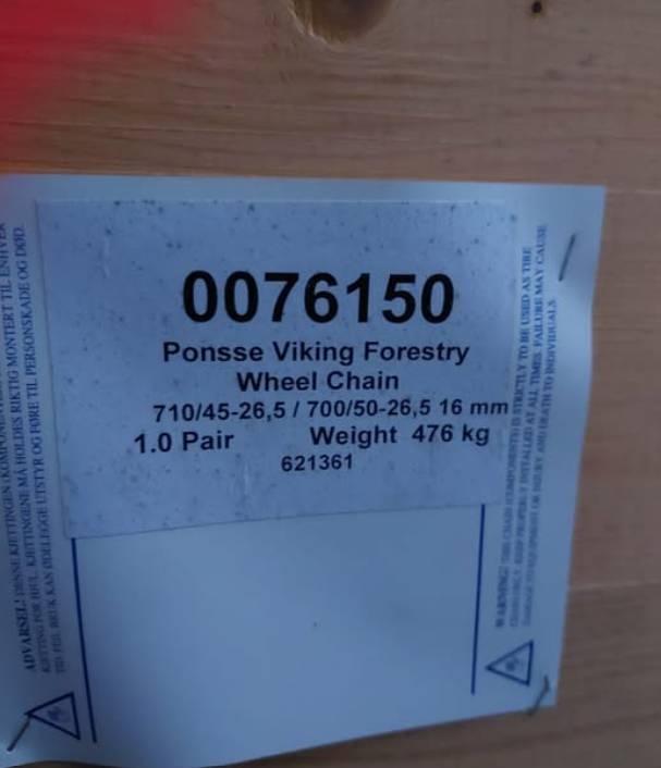 Viking Forestry Pyöränketjut Ketjut, telat ja alustat