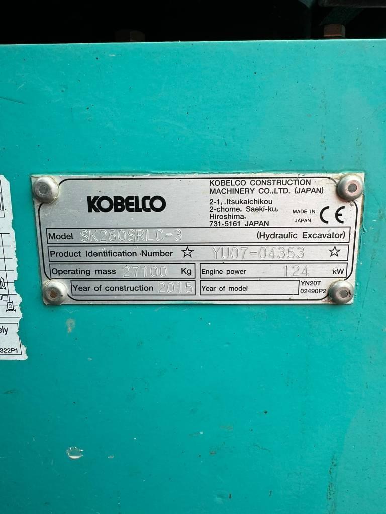 Kobelco SK 260 SR LC-3 Telakaivukoneet