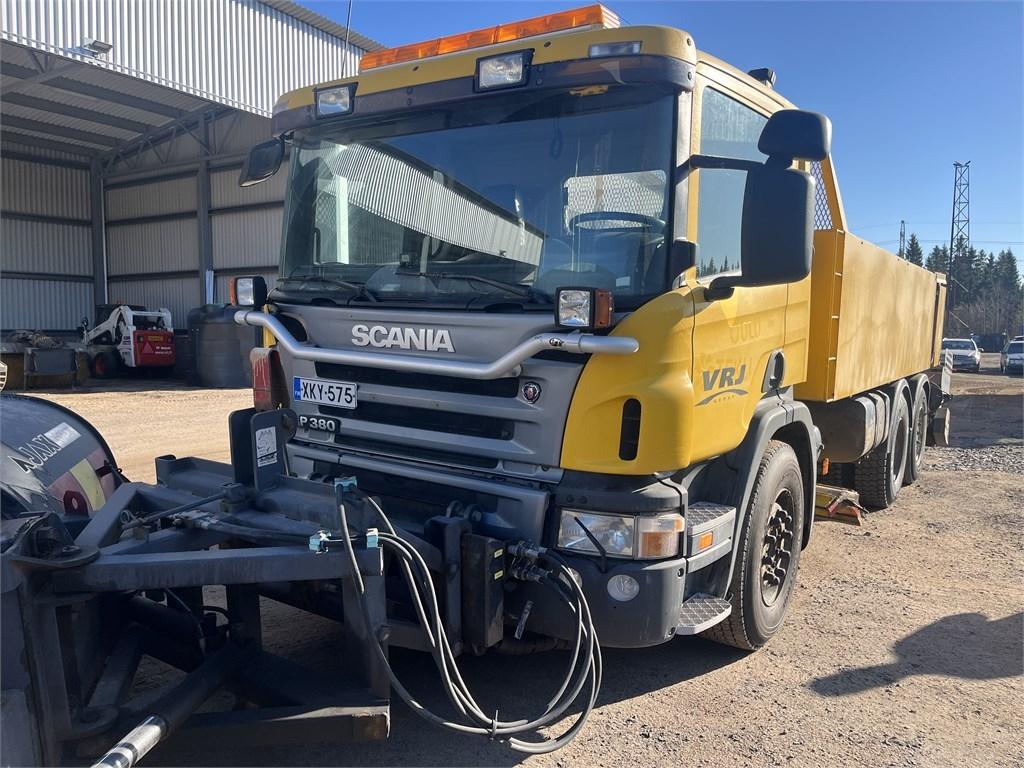Scania P 380 Tienhoitoauto Sora- ja kippiautot