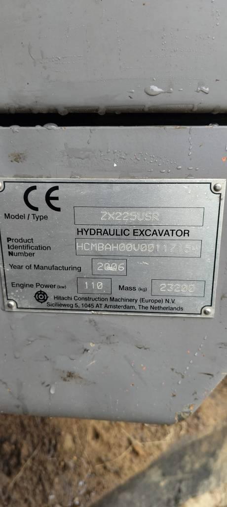 Hitachi ZX 225 USR Telakaivukoneet